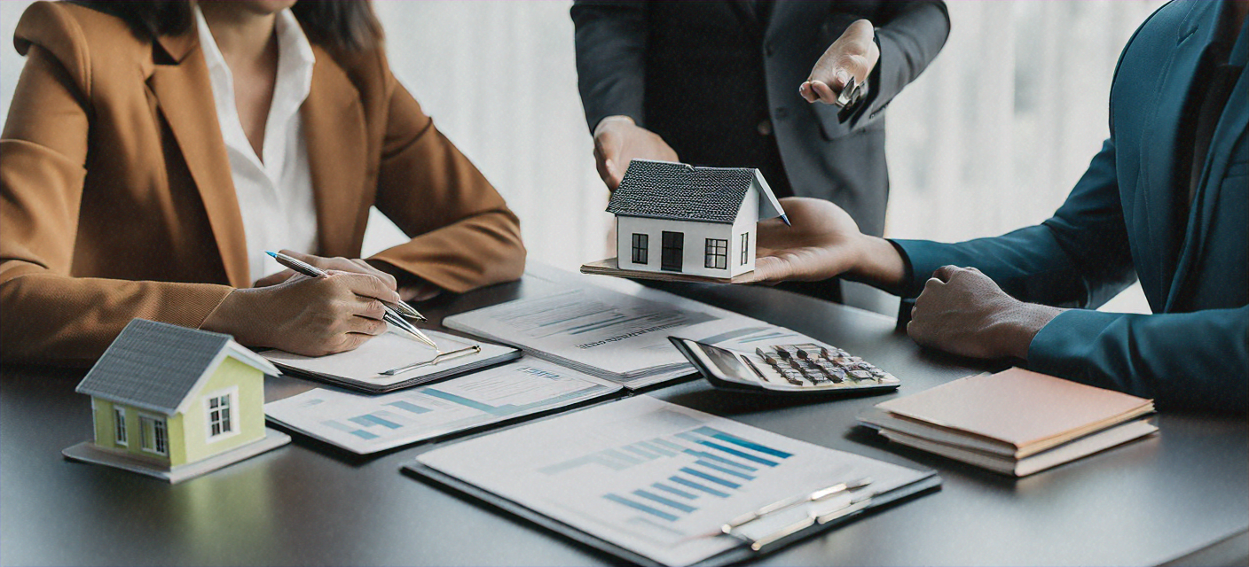 Summit Realty team working with clients on property strategy
